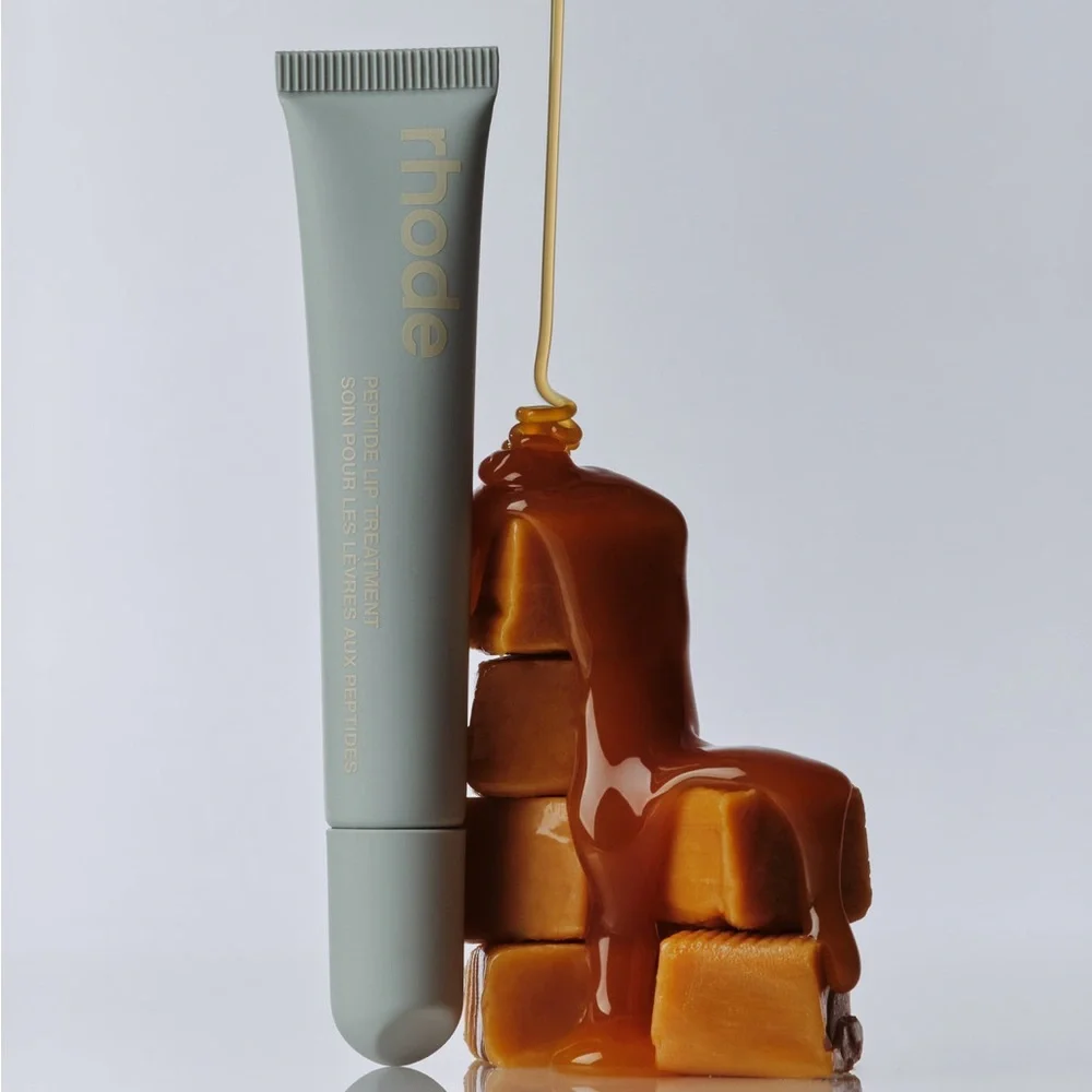 rhode Peptide Lip Treatment – Salted Caramel 🤎✨ | Hydrating Glossy Balm | 10ml